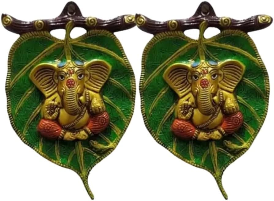 God Idol Ganpati On Paan Leaf - KitchenReligious
