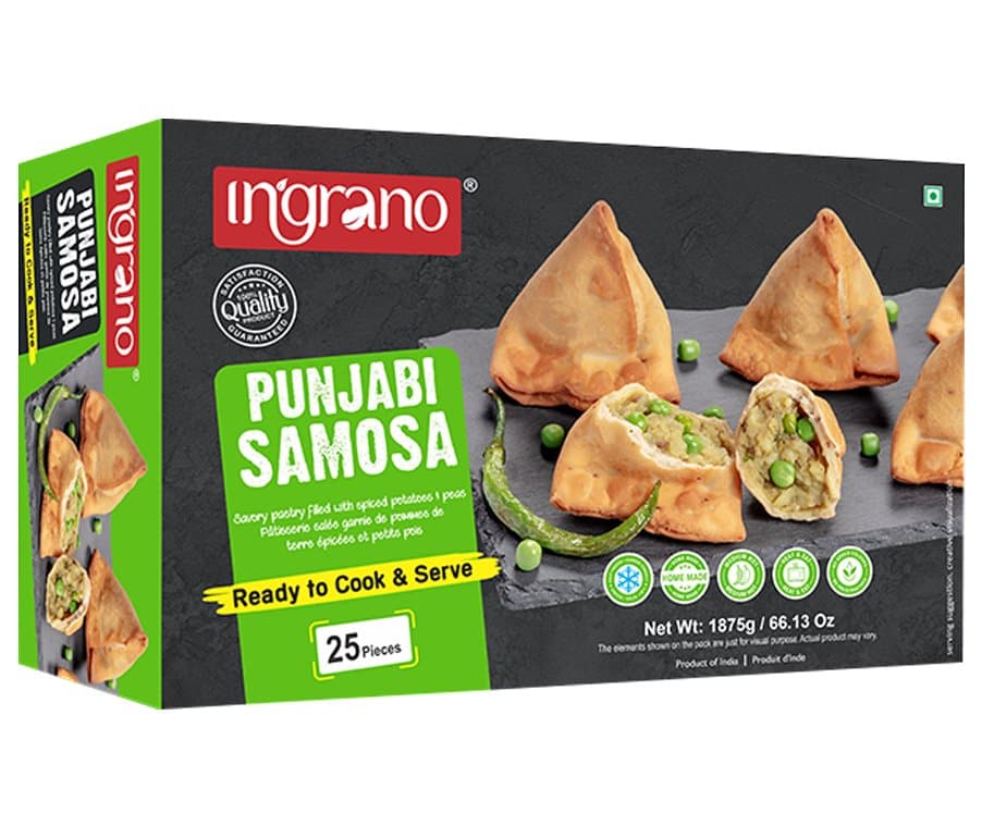 Ingrano Frozen Swami Samosa 900g - Frozen