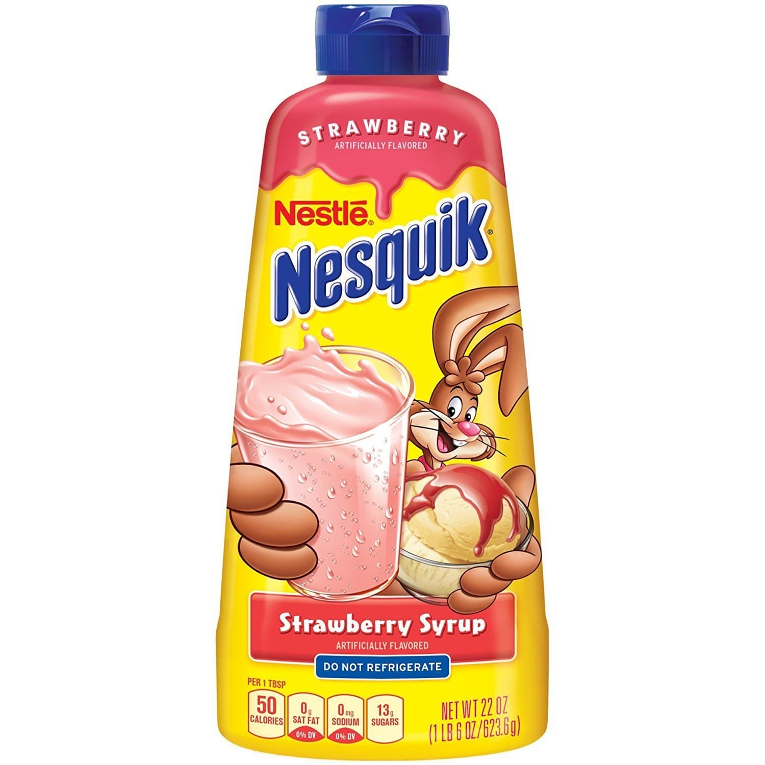Nesquik Strawberry Syrup 510ml - Condiments