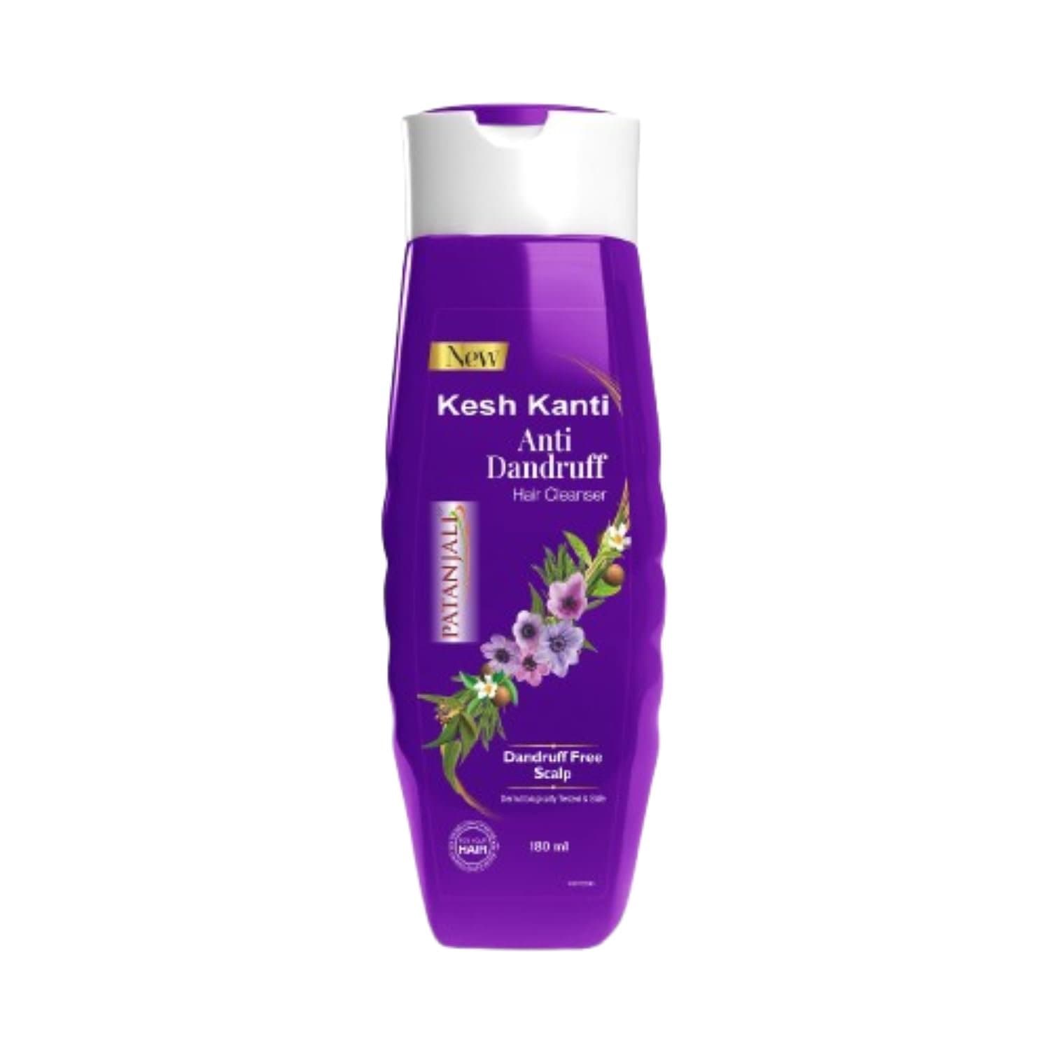 Patanjali Kesh Kanti Anti Dandruff Shampoo 180ml - Health & Care