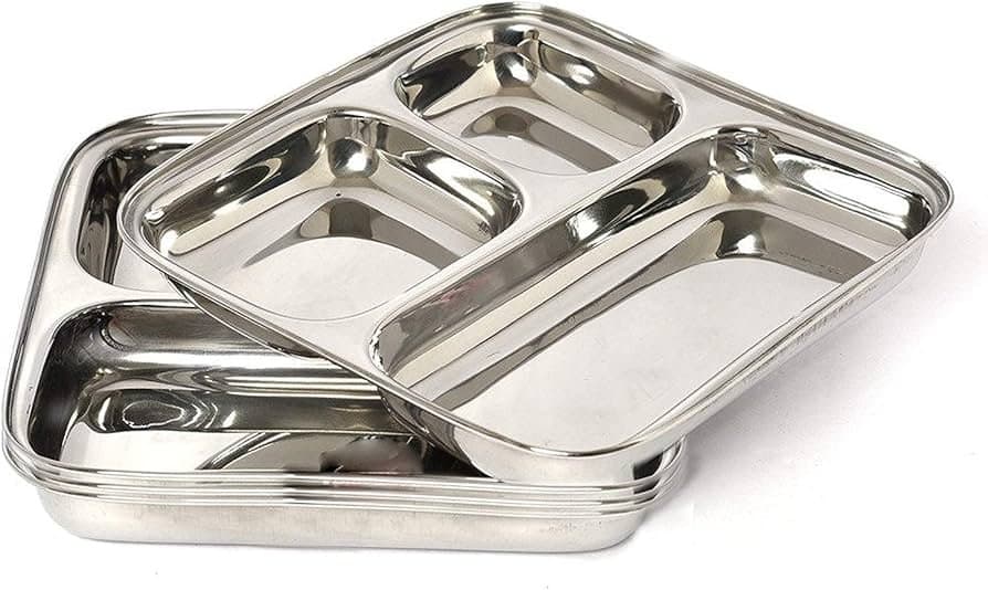 Ss 3 Compartment Thali - Others